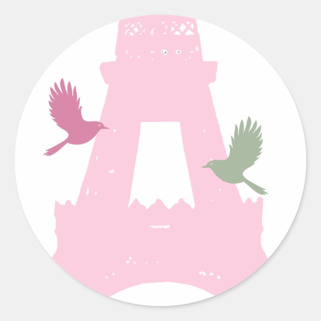 Love Birds Sticker (Front)