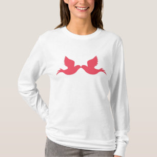 Love Birds & Sweet Things Heart  Exclusive Designs T-Shirt