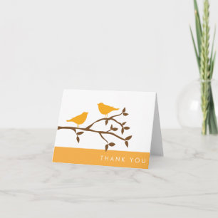 Love Birds Thank You Cards