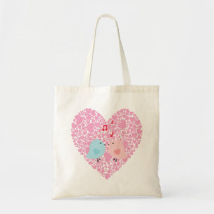 Love Birds Tote Bag