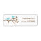 Love Birds Wedding Address Labels