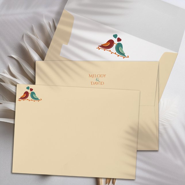 Love Birds Wedding Envelope (Creator Uploaded)