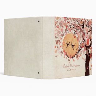 Love Birds Wedding Photo Album Binder