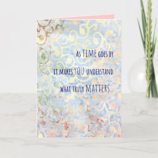 Love Birthday Card, friendship card