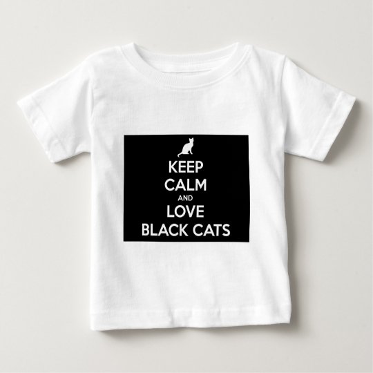 Love Black Cats Baby T-Shirt