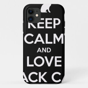 Love Black Cats iPhone 11 Case