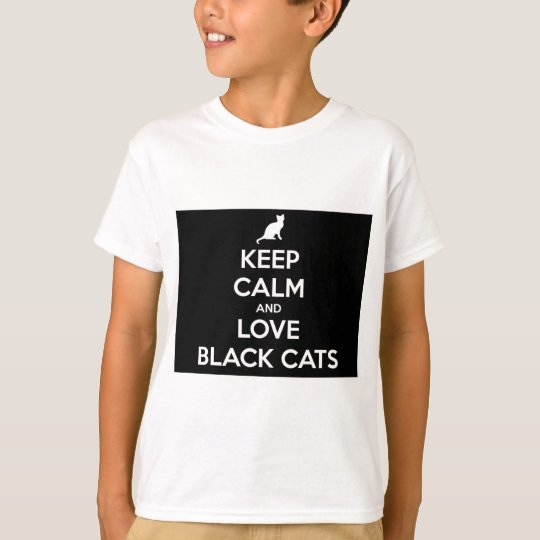 Love Black Cats T-Shirt