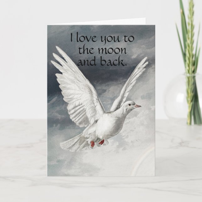 Love Blessings Faith Personalized Customizable Card (Front)