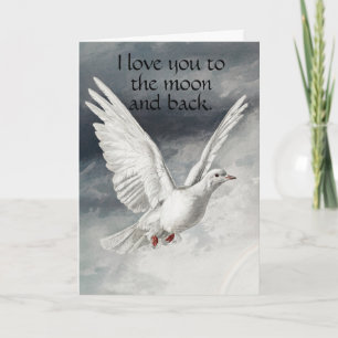 Love Blessings Faith Personalized Customizable Card