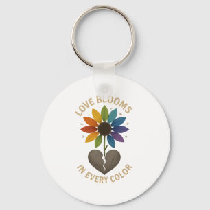 Love Blooms in Every Colour Keychain