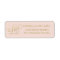 Love Blush Gold Calligraphy Wedding Return Address
