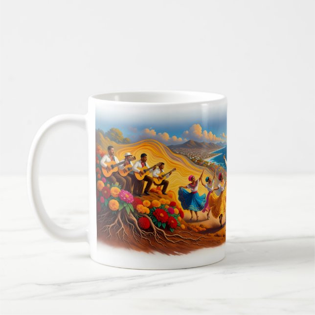 Love Boat Captain Dance & Fiesta Joy Mug (Left)