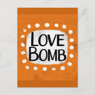Love Bomb Postcard