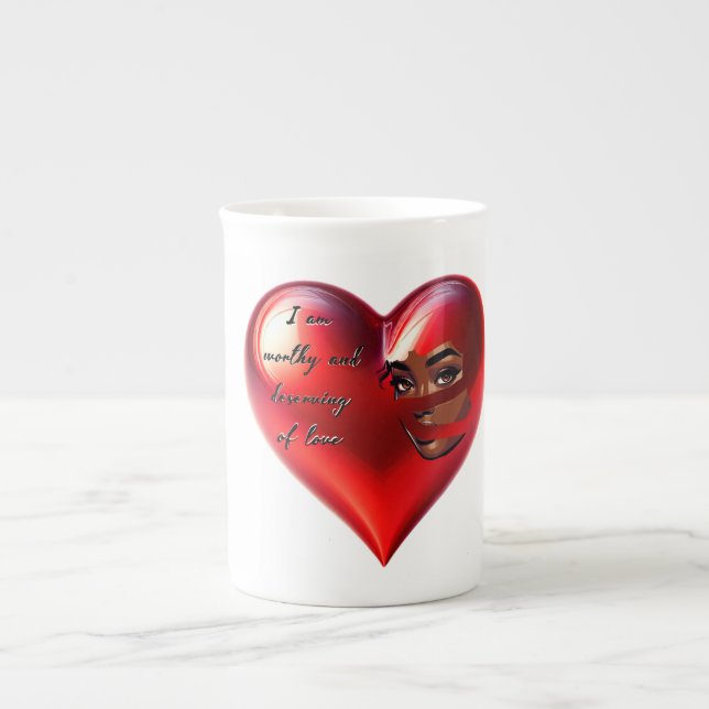 love bone china mug (Front)