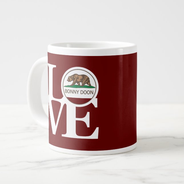 LOVE Bonny Doon 20oz Mug (Front Left)