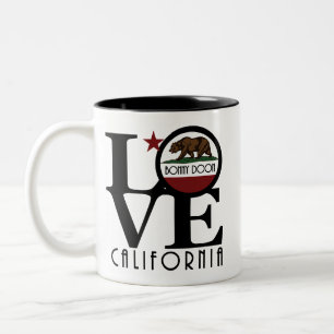 LOVE Bonny Doon California 11oz Two-Tone Coffee Mug