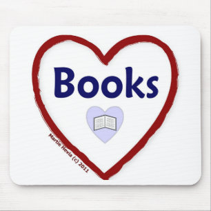 Love Books Mouse Pad