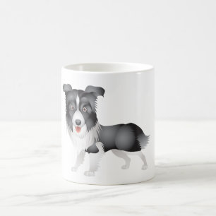 Love Border Collie Puppy Dog Travel Coffee Mug