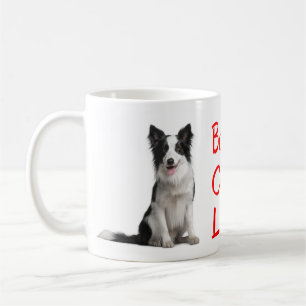 Love Border Collie Puppy Dog Travel Coffee Mug