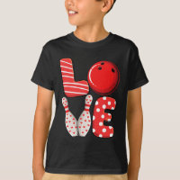 Love Bowling Byll And Pins Group Matching Valentin