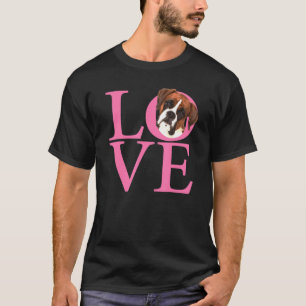 Love Boxer Dog T-Shirt