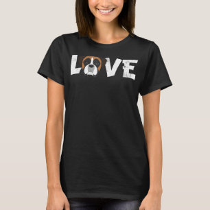 Love Boxer Mom Funny Boxer Dog Mom Owner T-Shirt