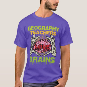 Love Brains History Professor Gift family T-Shirt