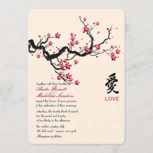 Love Branch Lesbian Faire-part de mariage