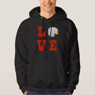 Love Brie Cheese Cheesy Food Hoodie