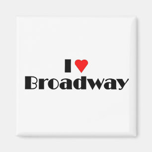 Love Broadway Magnet