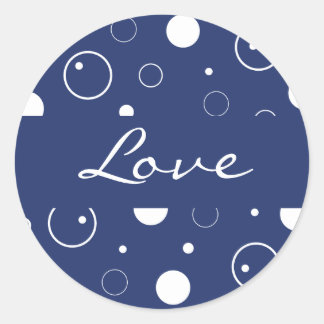 Love Bubbles Envelope Sticker Seal
