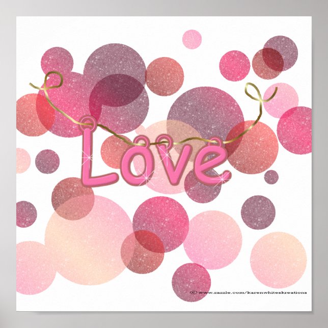 Love Bubbles Poster (Front)
