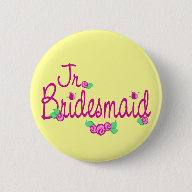 Love Buds/Wedding 2 Inch Round Button (Front)