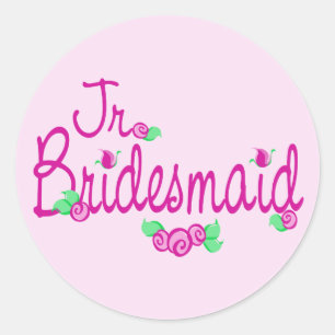 Love Buds/Wedding Classic Round Sticker
