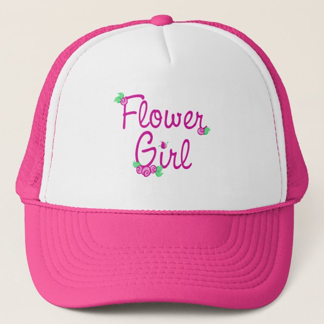 Love Buds/ Wedding Trucker Hat (Front)