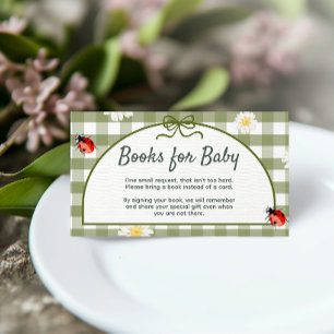 Love Bug Books for Baby Enclosure Card