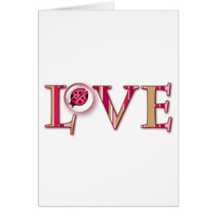 LOVE BUG BUBBLE & STRIPES by SHARON SHARPE