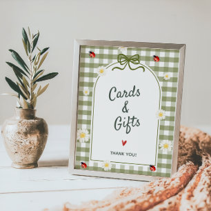Love Bug Cards & Gifts Baby Shower Sign