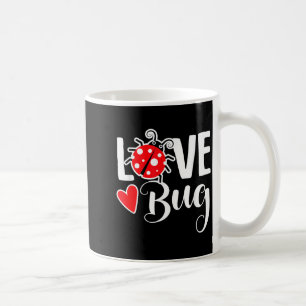 Love Bug Cute Valentine's Day Party Ladybug  Coffee Mug