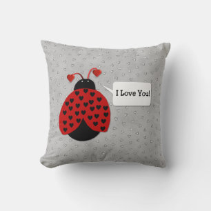 Love Bug I Love You Pillow