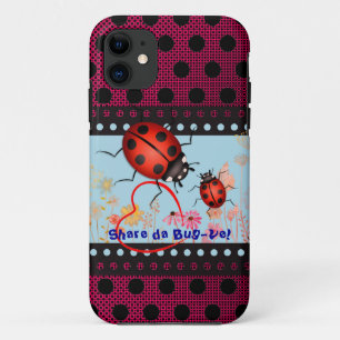 Love Bug Ladybug   iPhone 11 Case