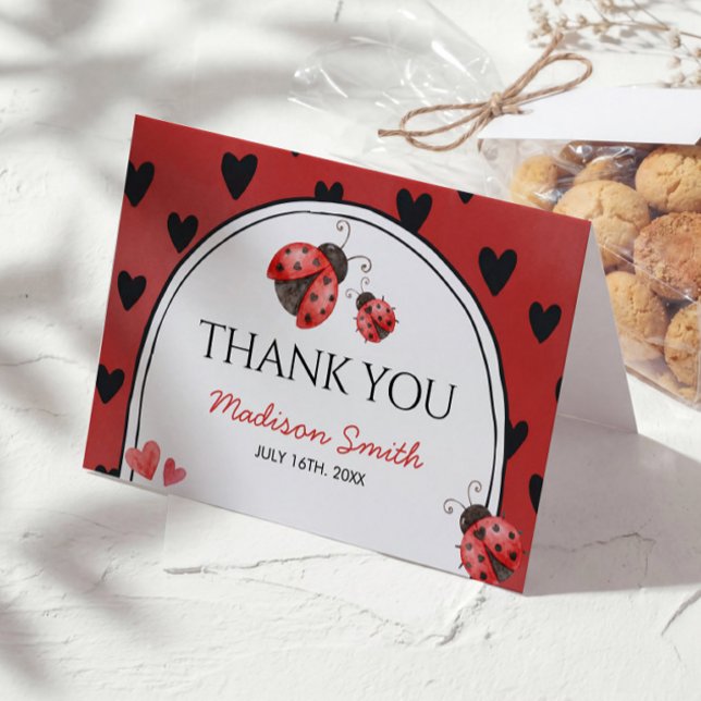 Love bug Thank You Card (Creator Uploaded)