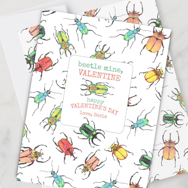 Love Bug Valentine's Day Holiday Card (Creator Uploaded)