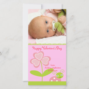 Love BUG Valentine's Day Holiday Card