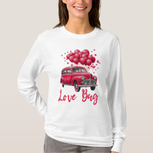 Love Bug Vintage Car Lover T-Shirt