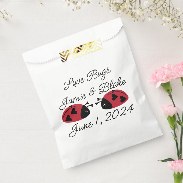 Love Bugs, Personalize Favour Bag (Sealed)