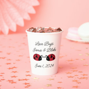 Love Bugs, Personalize Paper Cups