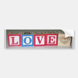Love bumper sticker