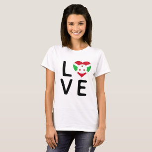 Love - Burundi Flag T-Shirt