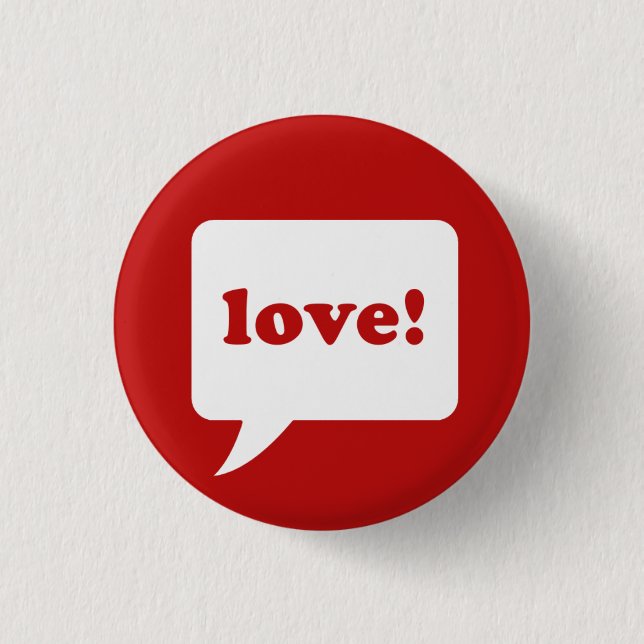 "love!" button (Front)